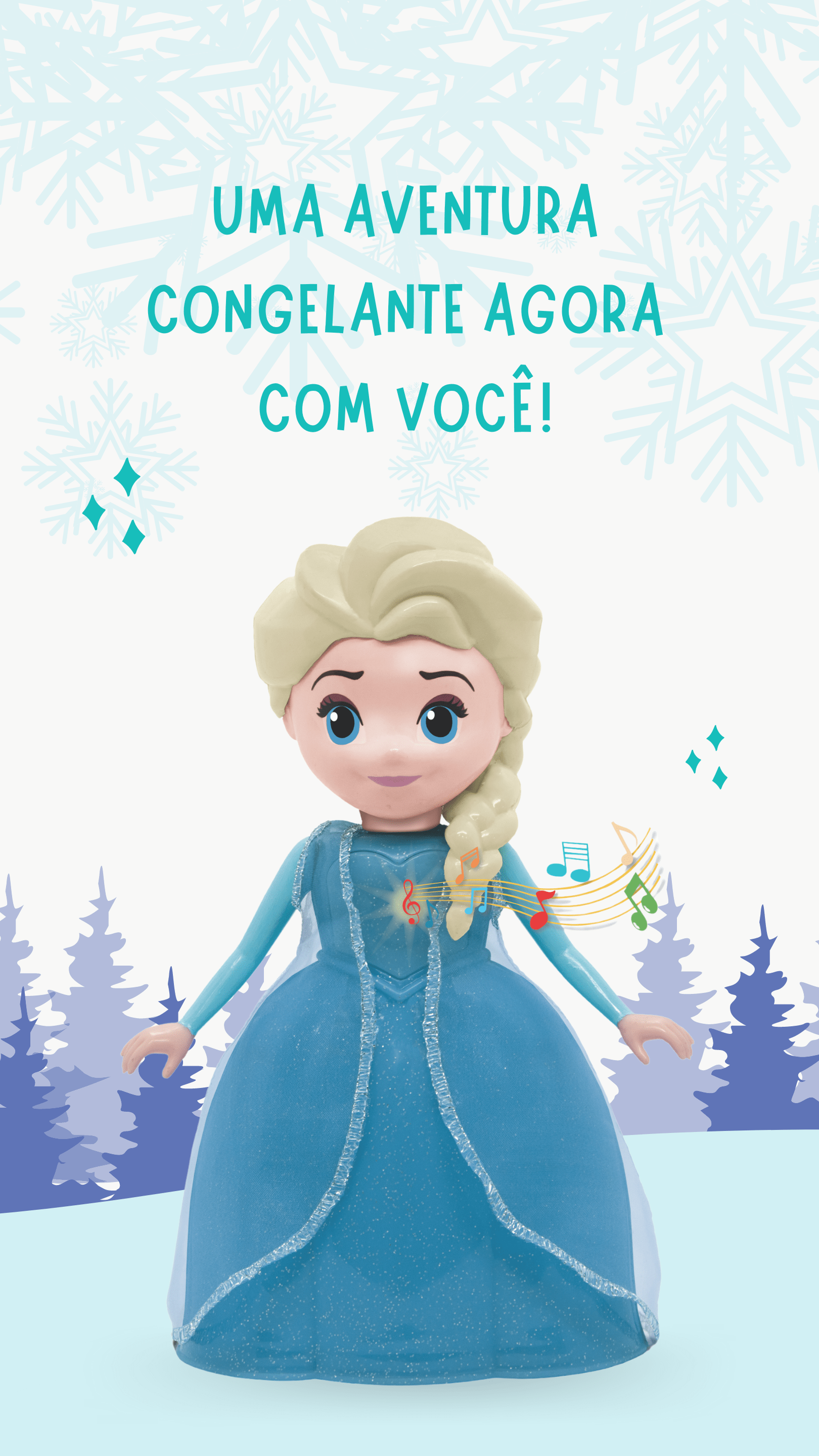 Boneca Elsa Frozen - Elka - Kidverte