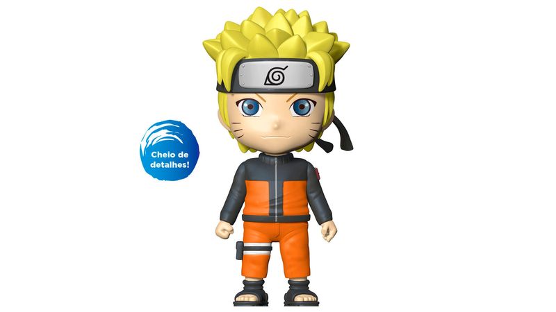 Boneco Naruto Uzumazi Chibi - Naruto Shippuden