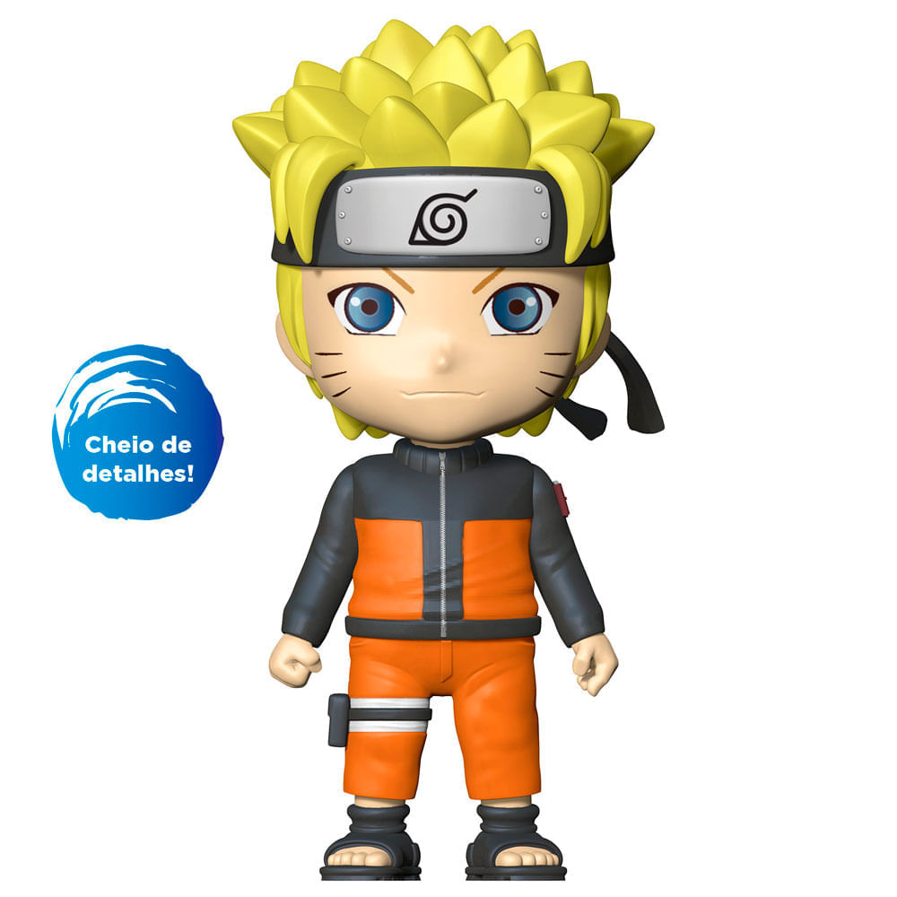 Boneco Naruto Uzumazi Chibi - Naruto Shippuden