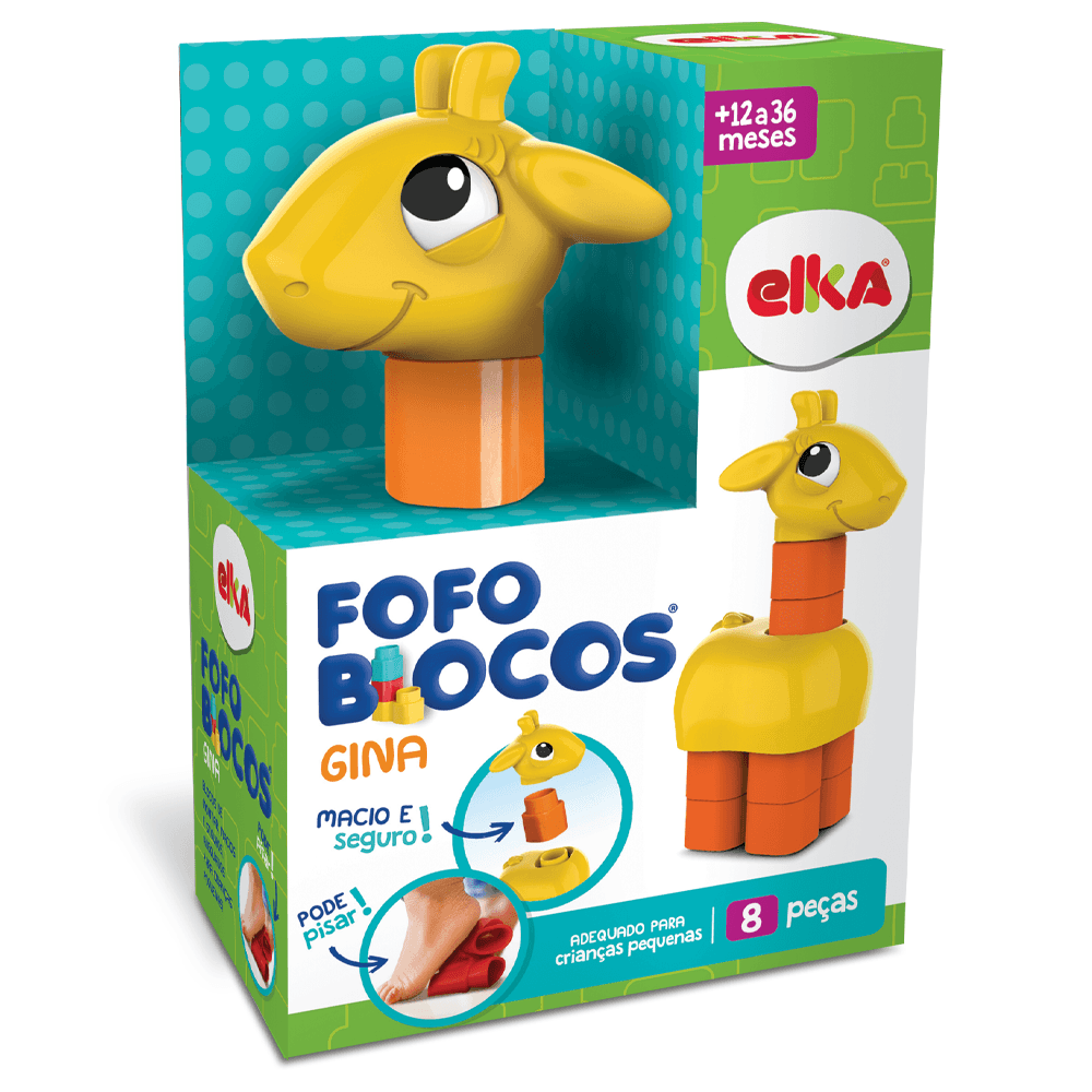 Blocos De Montar - Monta Tudo 3d 50 Peças 1055 - Elka